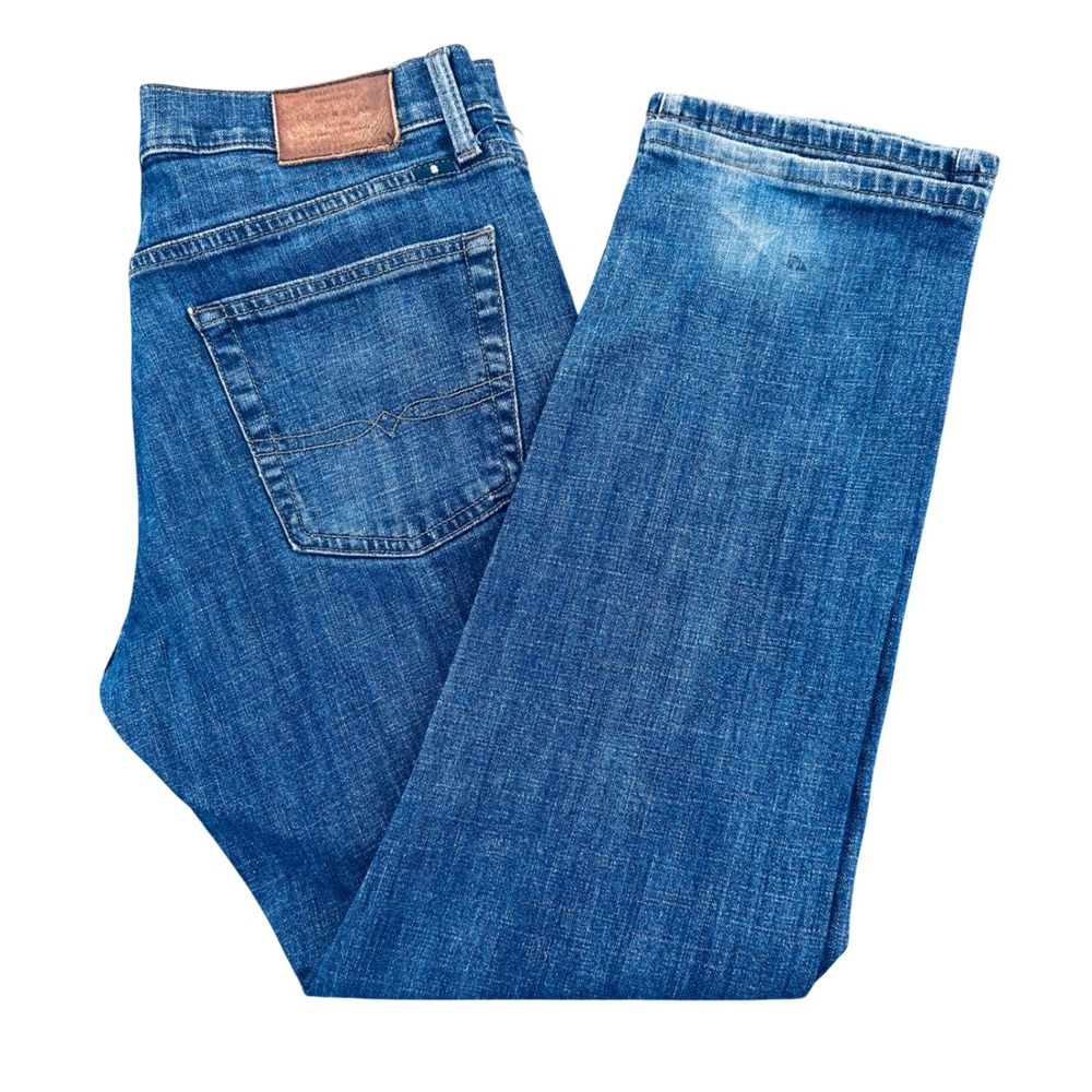Lucky Brand 221 Straight Leg Men's Denim Jeans 34x30 Medium Wash Blue 7MC1029
